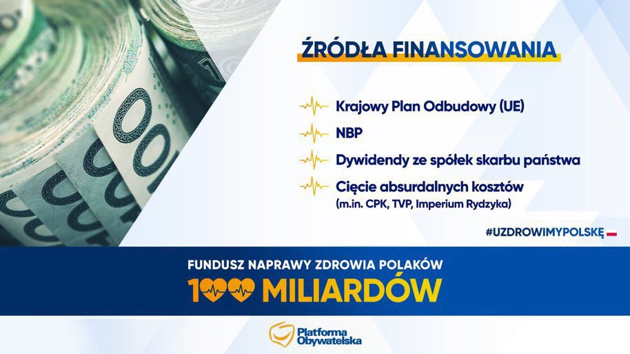 bozenalisowska's tweet photo. Tu są źródła finansowania nowej ochrony zdrowia w Polsce, które proponuje @Platforma_org
‼️‼️❤️❤️ #100mld https://t.co/4YeZXaXPD5