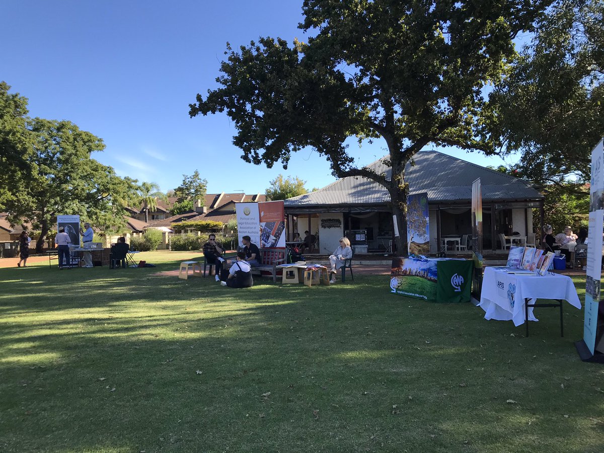 philosophyteach's tweet photo. Honoured to represent @APISinc at the launch of #HASSweek at Peninsula Farm today. Our stand used many #P4C resources and I talked about using #P4C to teach #HASS Great organising job @HASSWA5. https://t.co/THO9TYJ1wd