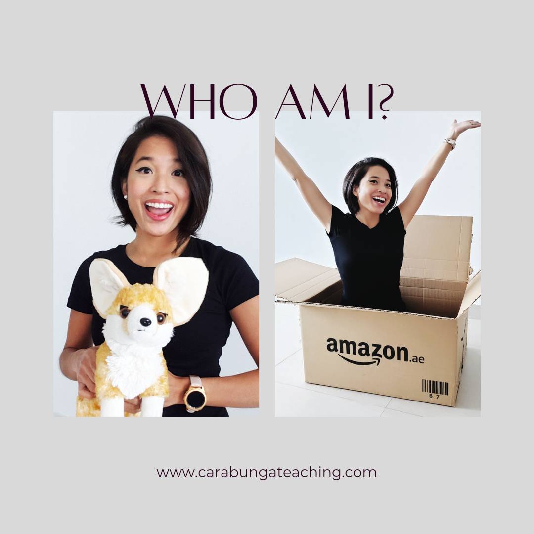 CarabungaT's tweet photo. Who am I? I'm a complete and utter cheeseball. I'm the face behind Carabunga Teaching, and I'm a total nut for: bad puns, tourist traps, seeing if I can fit into large containers, food, puzzles, escape rooms, all things Harry Potter and sci-fi. 
I'm Cara! https://t.co/GKWpNkVpjS
