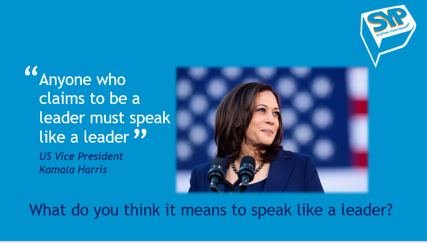 To start things off at #SYP74 the MSYPs are doing a workshop on speaking like a leader.

What better way to get things going this weekend than with an inspirational quote!