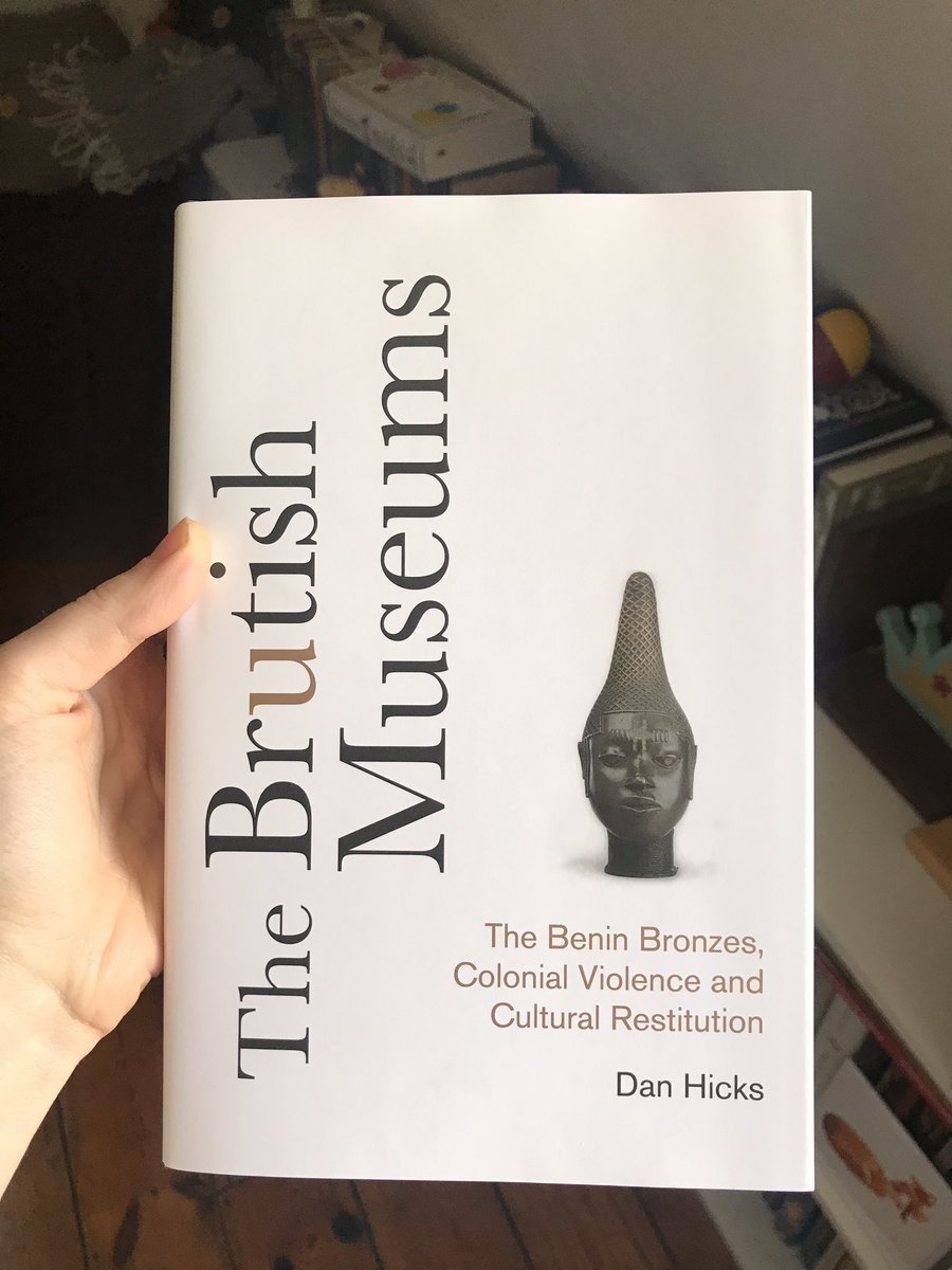 onslies's tweet photo. In my head, it’s impossible for the British Museum bosses to read The Brutish Museums (which they have to, to keep up with recent literature) and then keep the Benin loot and BP partnership.

But I’ve been surprised by the the mind twists to keep colonial violence going before... https://t.co/irvEJaUFsN