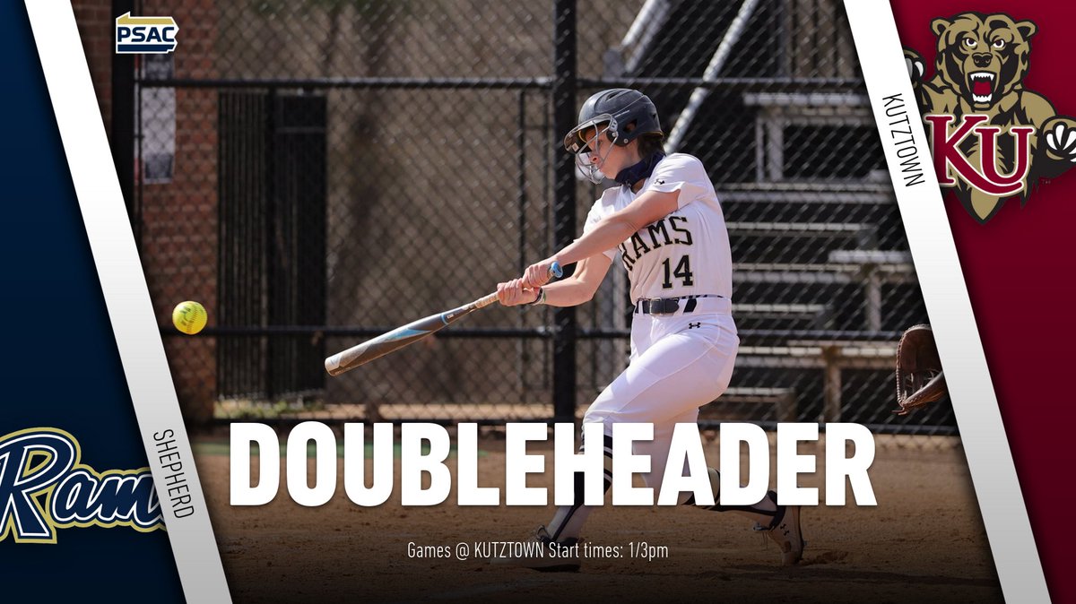 SURamsSoftball's tweet photo. Rams back at it again today at Kutztown!!! Game times are 1/3pm. Click the link below to watch live stats!

https://t.co/aluaYLpkYX https://t.co/z4jCp6HEjU