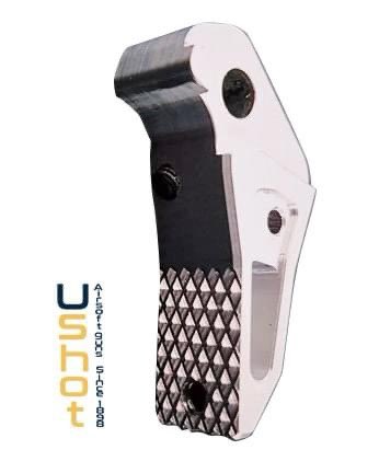 ushot5's tweet photo. TITANIUM Tactical Industry Glock Tactical adjustable trigger for Marui/ActionArmy/WE Galaxy

Material : Aluminum

#airsoftushot #wefindyoushoot
#airsoft #gun #GAS #GBB #6mm #wargame #pistol 
#TTIAirsoft #TITANIUM #Marui #TokyoMarui #ActionArmy #WE #AAP01 #Glock #Trigger https://t.co/7X484kMOun