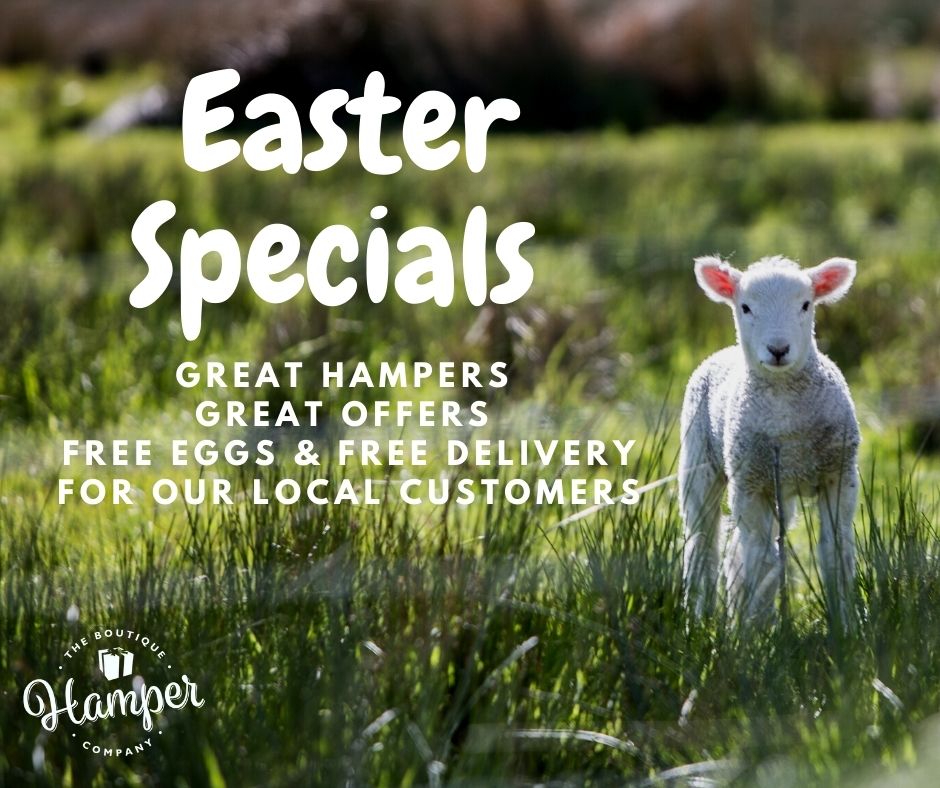 boutiquehamper's tweet photo. Free delivery on all purchases for Easter AND Free Easter Egg with every Children’s Hamper!

Castle Donington, Melbourne, Kegworth and all points in between can claim our Easter offer by simply using the code DE74ME at checkout.

https://t.co/87faOxB6yW https://t.co/Gw5yihfUYb