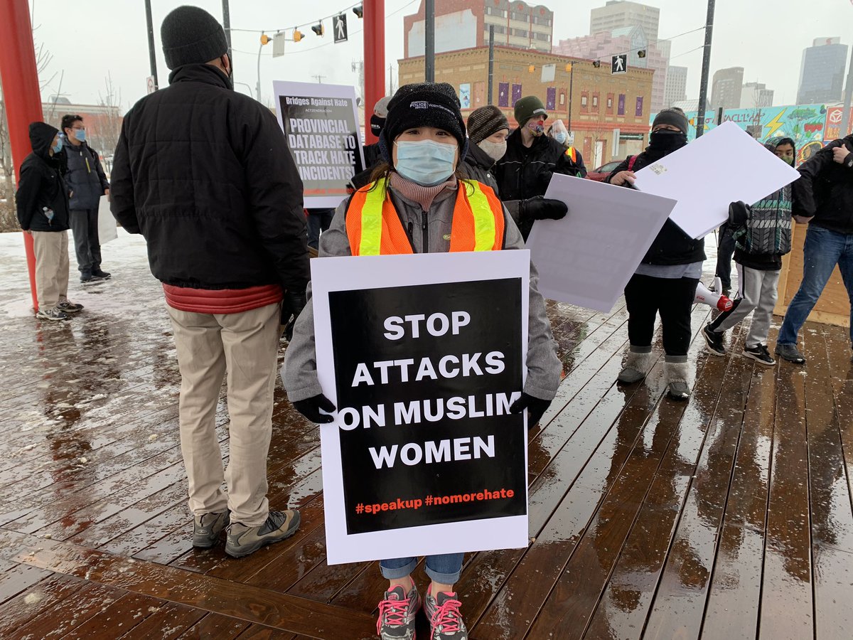 Bridges Against Hate. #stopasianhate #speakup #NoMoreHate #yeg #yegdt #edmonton #yegactivist #photojournalism #protest #protestsigns