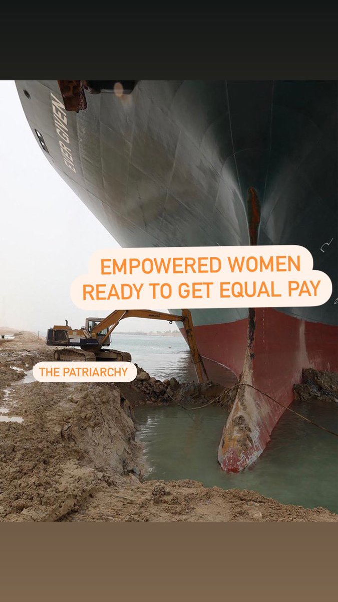 empower_circle's tweet photo. When the patriarchy tells you you can’t 

#empowering #SaturdayMorning #WeekendVibe #SuezCrisis https://t.co/31m86wNO27