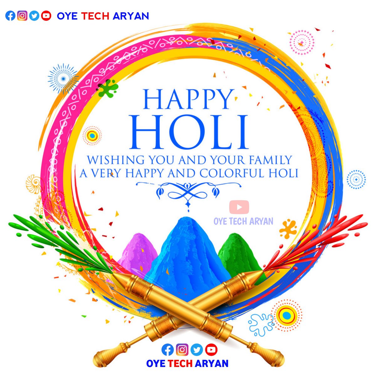 Oye_Tech_Aryan's tweet photo. #oyetecharyan
HAPPY HOLI https://t.co/UcYMsnzy7q
