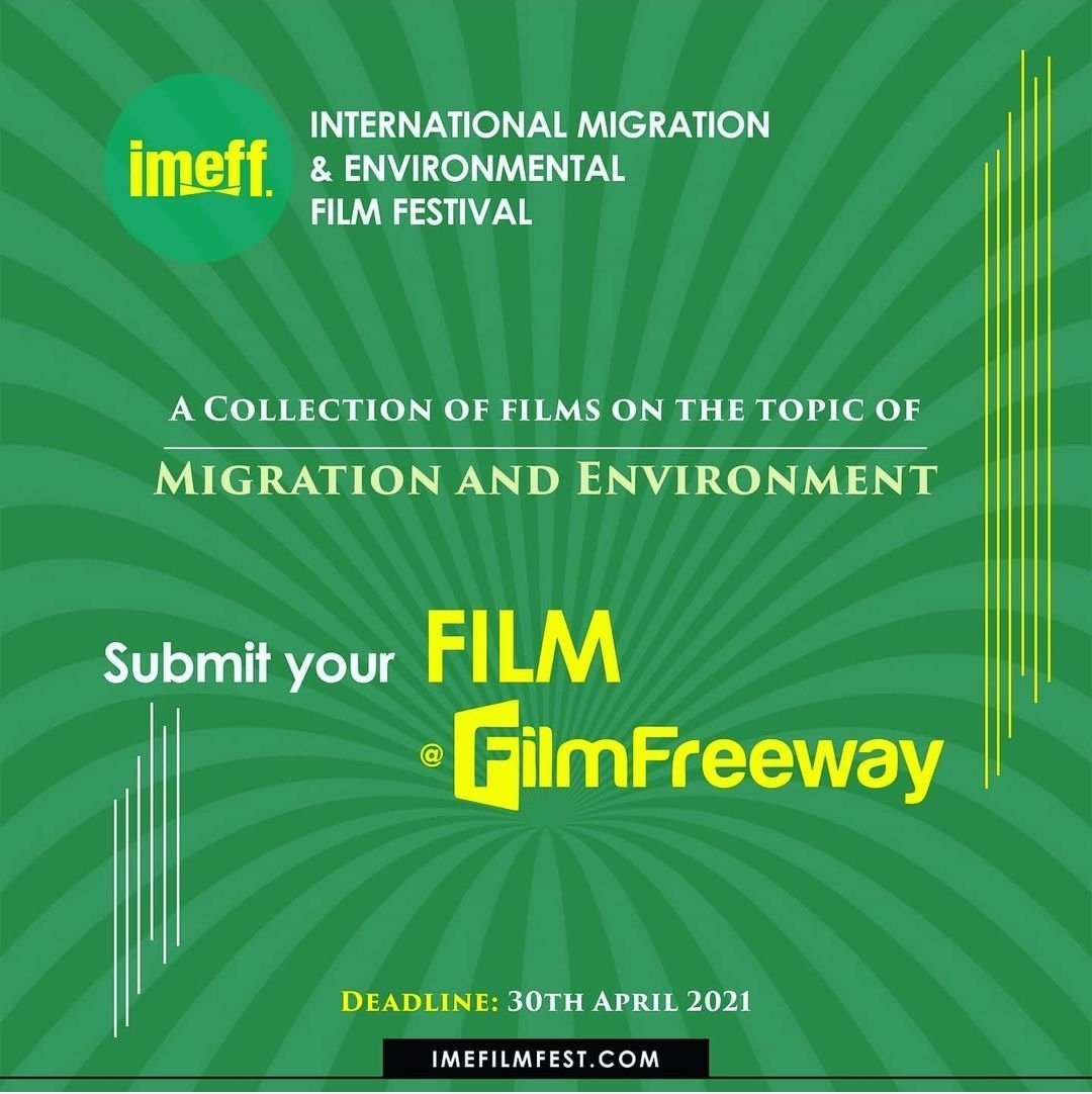 imefilmfest's tweet photo. We accept Short films, Feature films, Documentaries, Poetry films and Animation. Deadline 30 April 2021
Submit your film https://t.co/AfvAS26KxX
#migrationfilm #HumanRights #climatechange #Refugee #documentaryfilm #filmfreeway #FilmFestival https://t.co/Ugp2mVIeQS