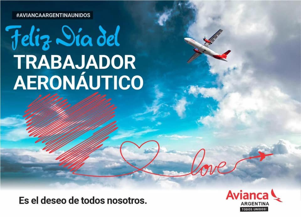 Día del Trabajador Aeronáutico.
Hoy más que nunca... Que las oportunidades sean para todos!! 
@MinTrabajoAR <a href="/mariomeoni/">Mario Meoni</a> 
<a href="/MindeTransporte/">Ministerio de Transporte</a> <a href="/APAERONAUTICOS/">APA</a> <a href="/Aeronavegantes/">Aeronavegantes</a>  <a href="/aplapilotos/">APLA</a>  <a href="/UPSA_Oficial/">UPSA</a> @Uaeronautica <a href="/aviacionline/">Aviacionline.com</a> @MinutoAMinutoC5  <a href="/AptaOficial/">APTA oficial</a> <a href="/luisnovaresio/">luis novaresio</a>