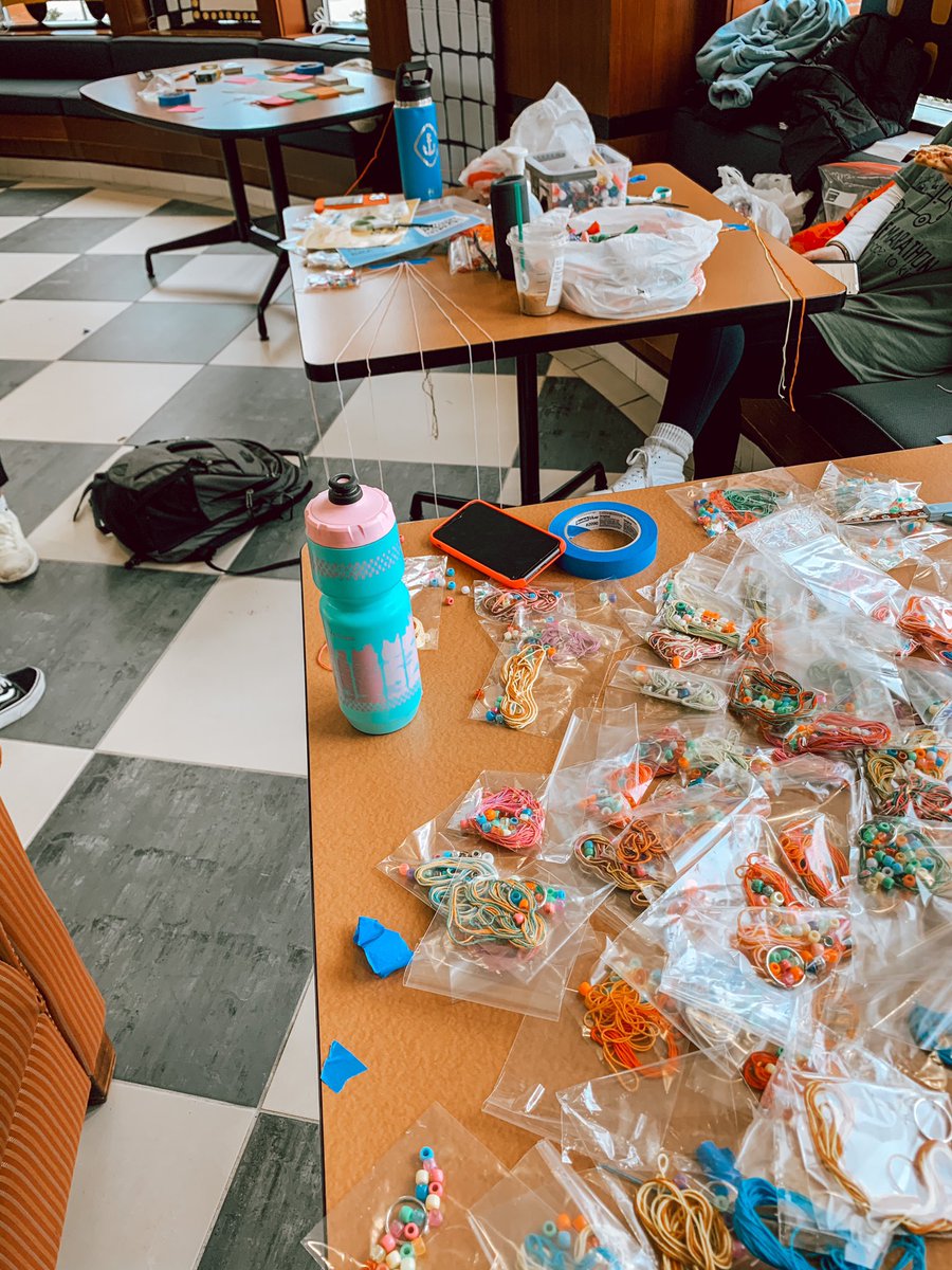 Pizza and Crafts in Martha Miller? Yes please!