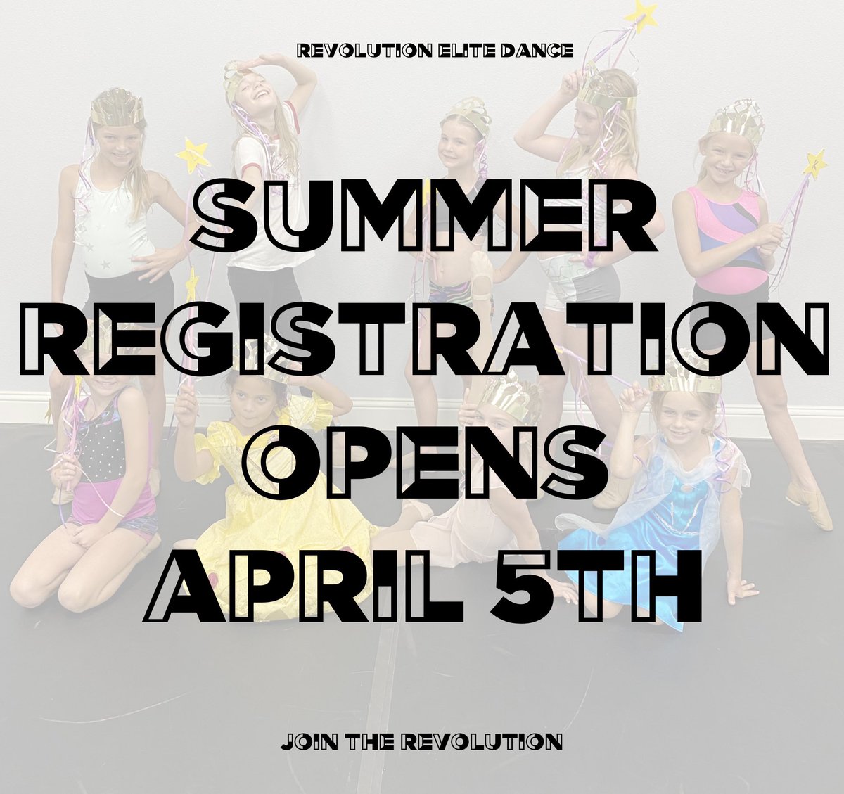 SUMMER REGISTRATION OPENS April 5th!!! Don’t miss out on dancing with us this summer♥️