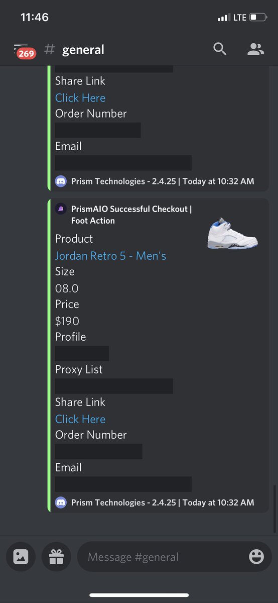 raptorsonacid23's tweet photo. Absolute COOKOUT today 😈

Robot: @PrismAIO 
Proxies: @ProxyHeavenio @LEMONPROXY2020 @ahiddenproxy 
Groups: @sneaker_io @FNFPalace @Soleus @TheSiteSupply https://t.co/KA6X8miwnv