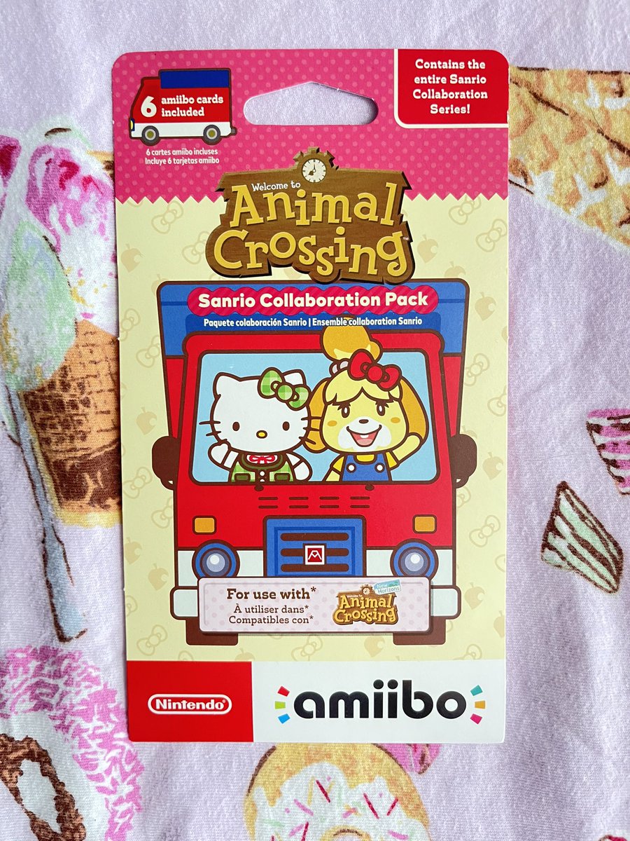 Home_Worldd's tweet photo. GIVEAWAY!
One sealed back of #AnimalCrossing #Sanrio #amiibo cards from Target! 
Also giving away 400 nmt, 5 stacks of pearls, and 5 stacks of gold! 
⁃Follow me!
⁃Like/Retweet this tweet
⁃Tell me in the comments who you would invite to your island and tag a friend! https://t.co/OsM1w7L9Yz