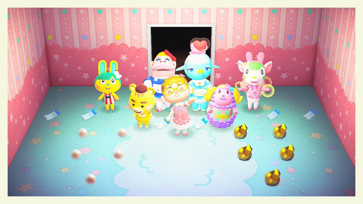 Home_Worldd's tweet photo. GIVEAWAY!
One sealed back of #AnimalCrossing #Sanrio #amiibo cards from Target! 
Also giving away 400 nmt, 5 stacks of pearls, and 5 stacks of gold! 
⁃Follow me!
⁃Like/Retweet this tweet
⁃Tell me in the comments who you would invite to your island and tag a friend! https://t.co/OsM1w7L9Yz