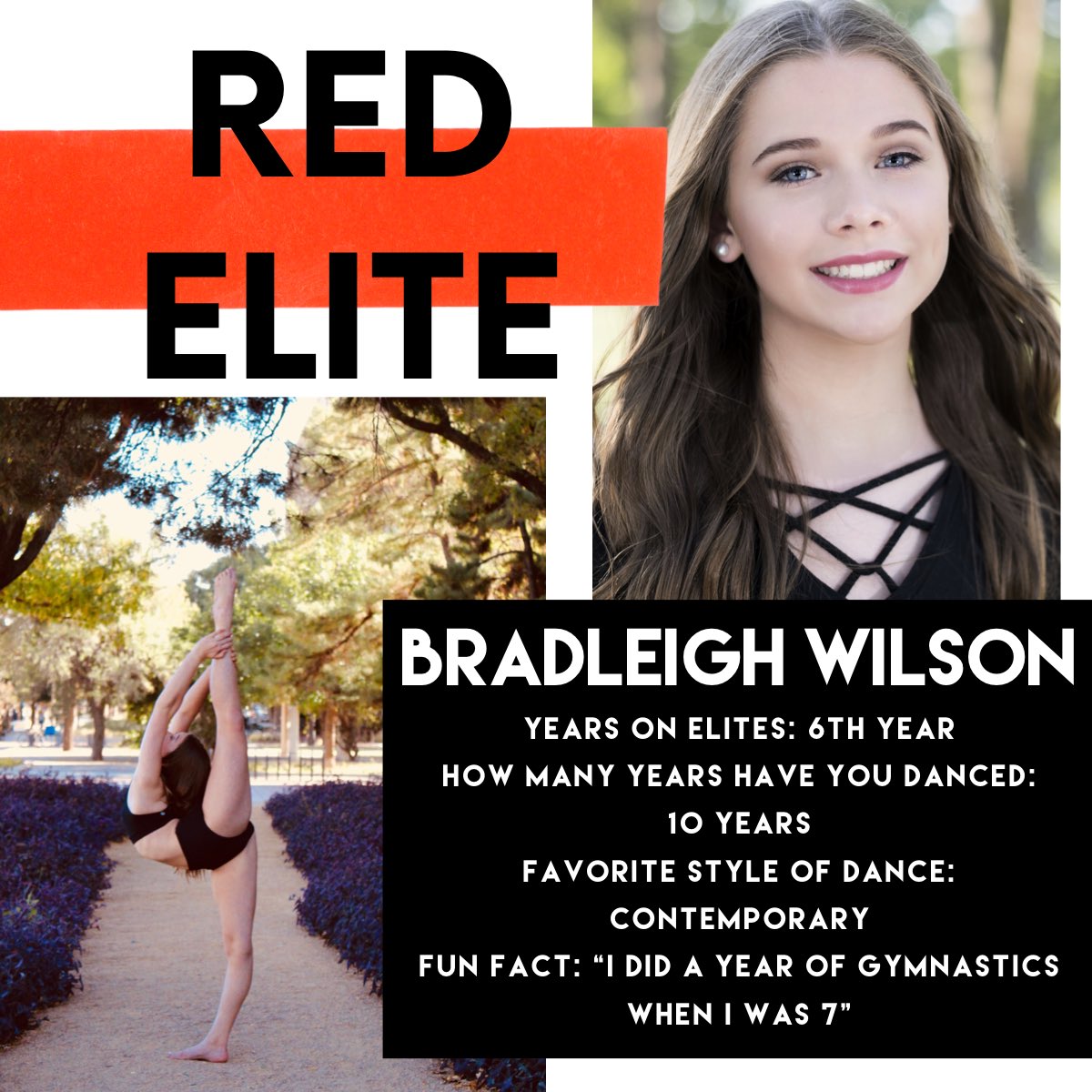 REDanceLBK's tweet photo. Elite of the week is our ACRO QUEEN! Bradleigh Wilson♥️
•
•
#redelite #revolution #tx #lbk #eliteoftheweek #revolutionelitedance https://t.co/Yx1Q4cw2b1