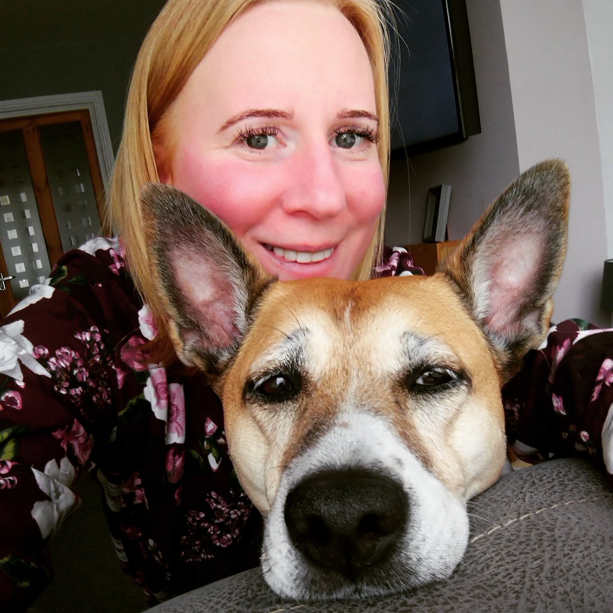 Me and my girl 🐶#dog #baby #loveher