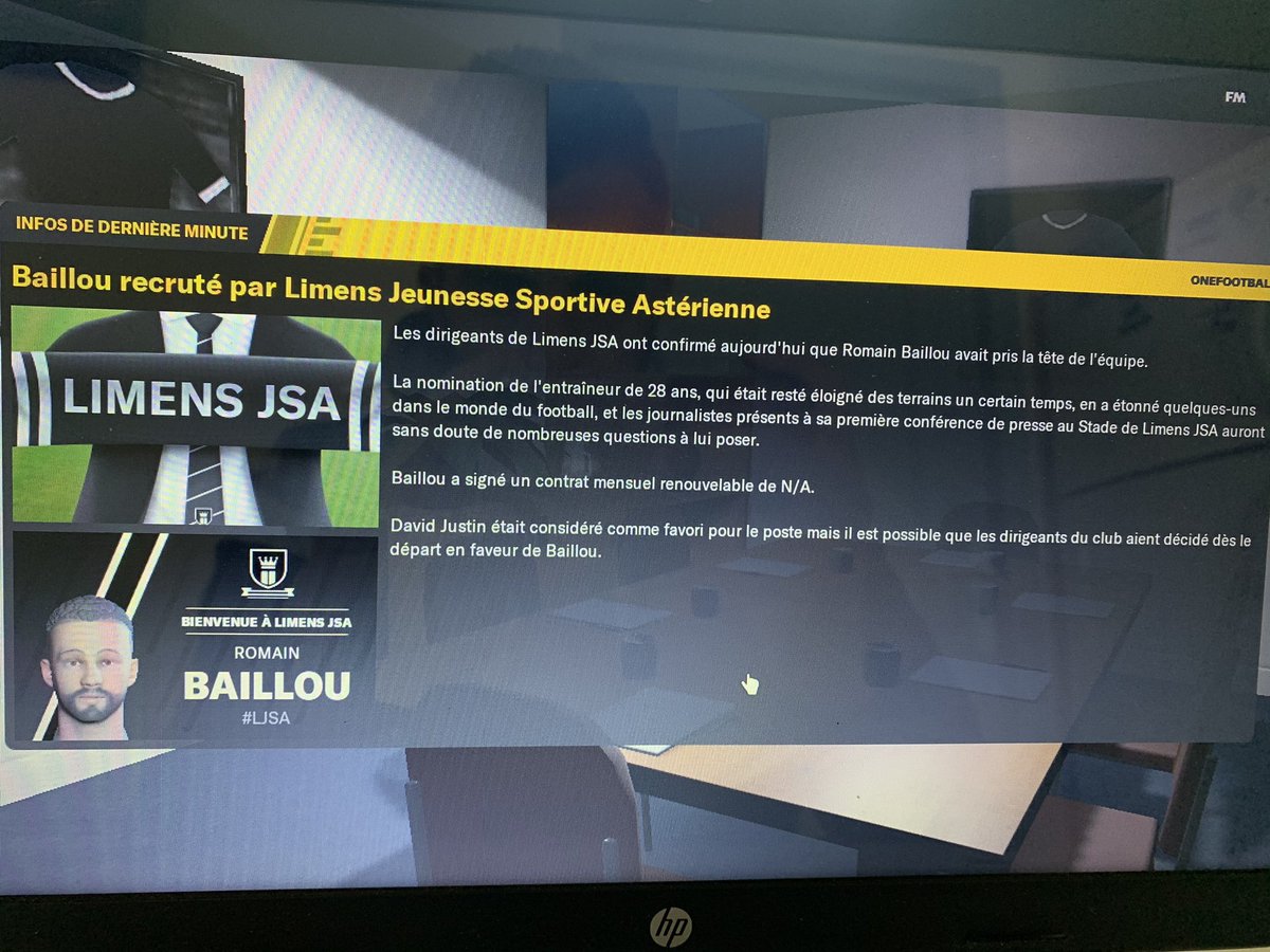 RomainBaillou's tweet photo. Place à la R3 avec @LimensJsa 🤝⚽️ Merci @ManagerOnlineFR 🙏🏻 https://t.co/0eA8RDkWYH
