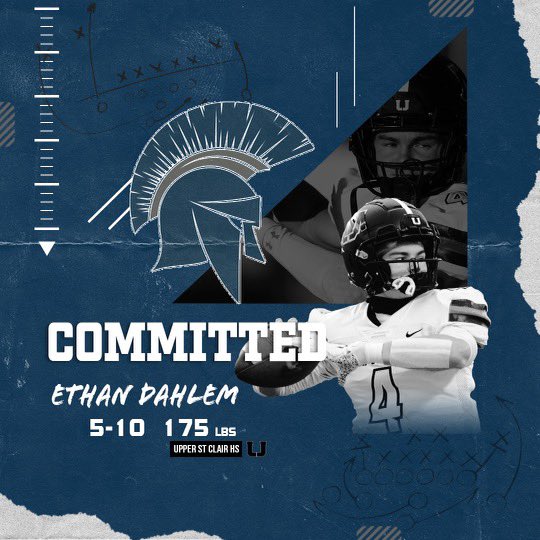 edahlem22's tweet photo. COMMITTED🔵⚪️ @CWRUFootball @CoachSlesh @DebeljakGreg https://t.co/BxWKNjXFNo