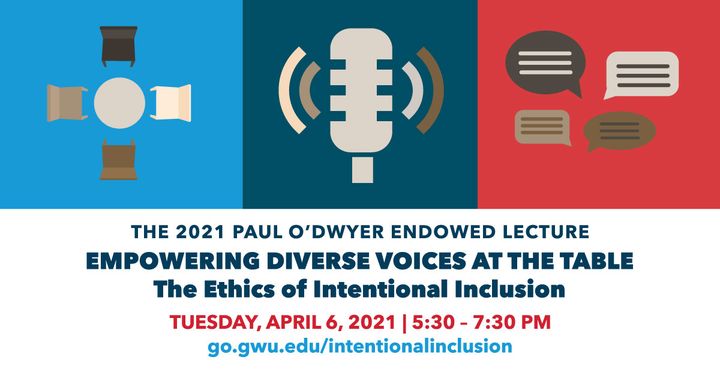 GSPMgwu's tweet image. A diverse democracy demands diverse representation. Join @q_driskell4 and four GSPM alumni leaders on April 6 for a virtual conversation on increasing #diversity and #IntentionalInclusion in our public institutions. RSVP: go.gwu.edu/intentionalinc…