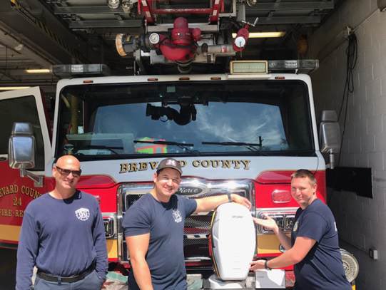 EMSOfficer's tweet photo. We continue to grow our arsenal directed at improving cardiac arrest outcomes. This week we trained our hospital partners on the use of the LUCAS mechanical #CPR device &amp; began delivering 35 devices to field units. #crushingSCA #EMS #BCFR #HPCPR #600seconds #OHCA #leadership https://t.co/3W1hsrA6Me