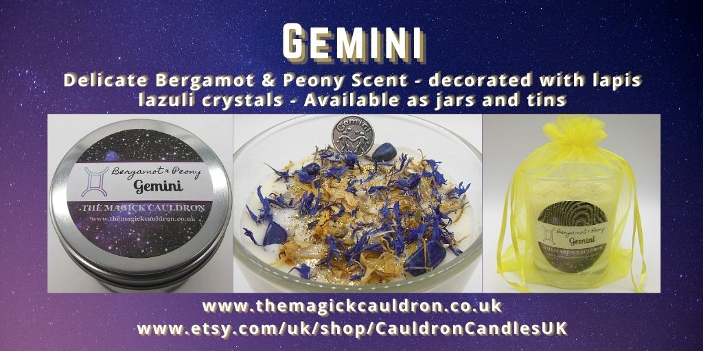 SoulAwakenGuide's tweet photo. Our Gemini bergamot & peony soy wax candle with lapis lazuli crystals is handmade with love & a little bit of magick! Gift set of this star sign candle with the corresponding Air elemental candle also available!
https://t.co/UnY6o9T3XE
#Crafturday #UKPromoHour #gift #MHHSBD https://t.co/3uioJQNSd8