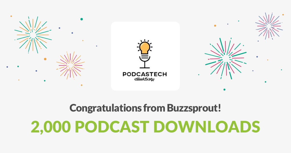 Techware_Pod's tweet image. 📊 أرقام

بحمد الله بعد ما يقارب السنة والنصف من بدايتنا ل PodcasTech 

وصلنا لأكثر من 2000 عملية تحميل لحلقات البودكاست بالإضافة لآلاف المستمعين كذلك .

كل هذا لم يكن ليحدث إلا بفضل الله ثم بفضل استماعكم وتقييمكم لنا 
شكراً من القلب ⚘

بعض الإحصائيات عن البودكاست في الصور 👍