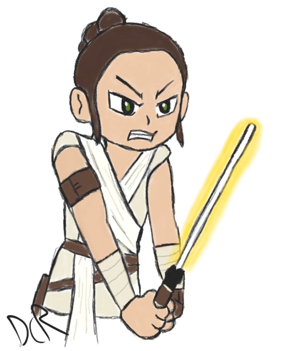 CutieRidley's tweet photo. Some Rey and Viola fanart I did 💞💫 I'm going to try to do more of Daisy's characters eventually 💖 #DaisyRidley #ReySkywalker #ViolaEade https://t.co/Qa28lQVzZS