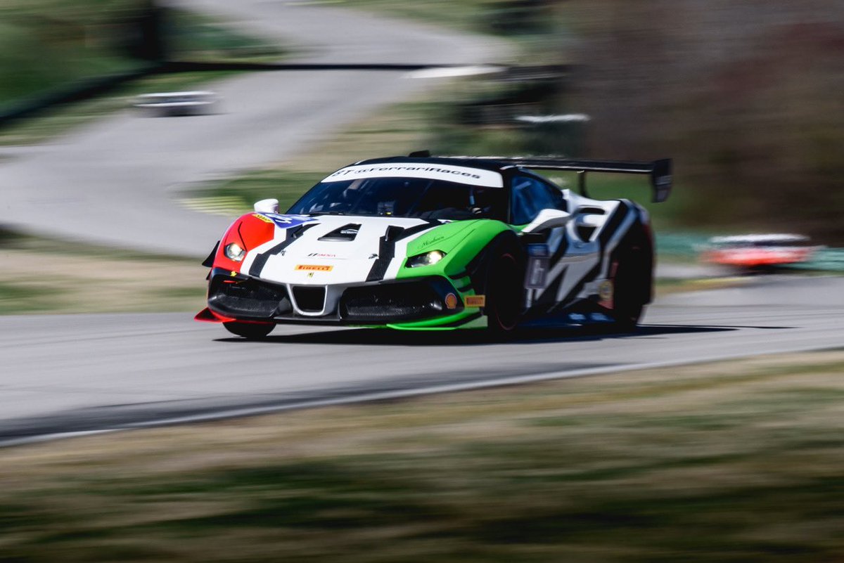 VIRNow's tweet image. Saturday vibes 😍

@FerrariRaces / #FerrariUSA / @Sundaygroup