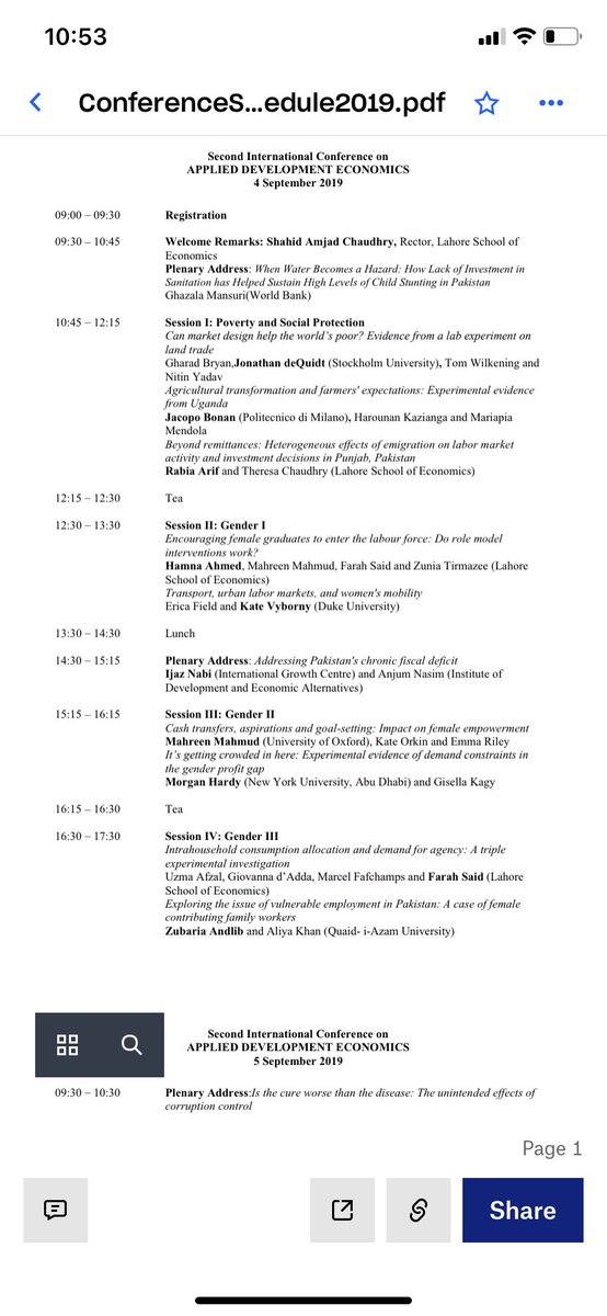 danilaserra_eco's tweet photo. Call for papers: **Applied Development Economics conference** Sep 8-10, hybrid format.

Organized by @Lahore_School @IGC_Pakistan @waqarwadho @CREB_Pak 

Great conference - I'm attaching past program 👀

**Junior researchers** especially encouraged to apply! https://t.co/5w2lPaDXkT
