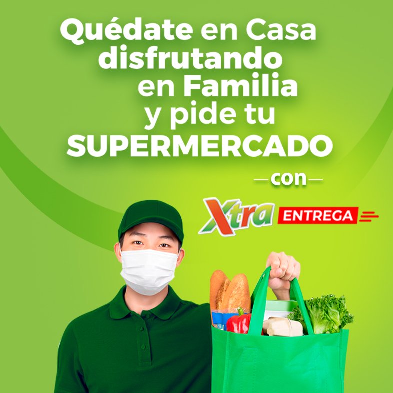 SuperXtraPanama's tweet photo. Que tus fines de semana sean para disfrutar en familia 👨👨👦👦
Pide tu supermercado con #XtraEntrega y nosotros te llevamos el ahorro a casa 🏡
➡️https://t.co/WhPIKxqMtL https://t.co/kBgRmTQITM