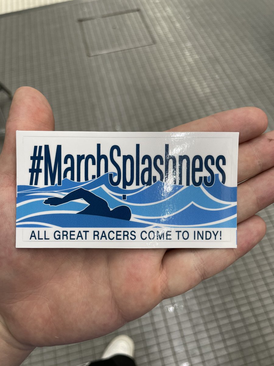 INSwimming's tweet photo. Make sure to get yourself a sticker if you win your heat today! #MarchSplashness https://t.co/fRQfmpN7i2