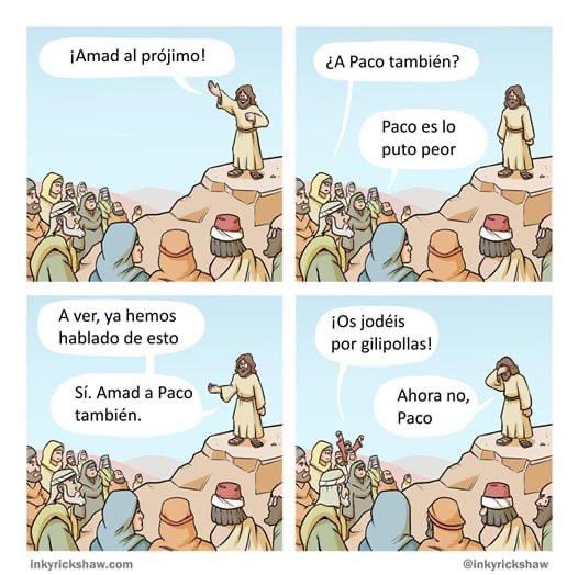 Frikimalismo's tweet photo. Amo a Paco. https://t.co/L5DiX3ejc7
