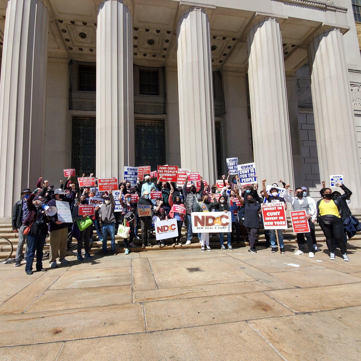psccunygc's tweet image. #newdeal4cuny