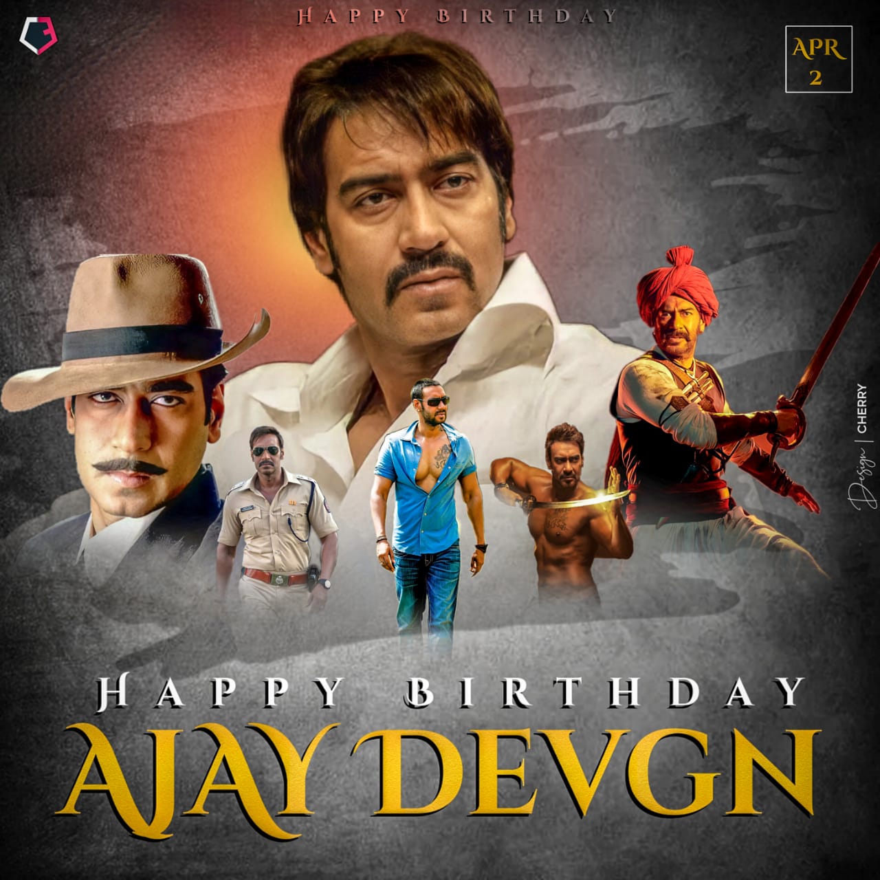 Happy Birthday Ajay Devgan Paaji In Advance 
AJAY DEVGNs BDAY CDP 