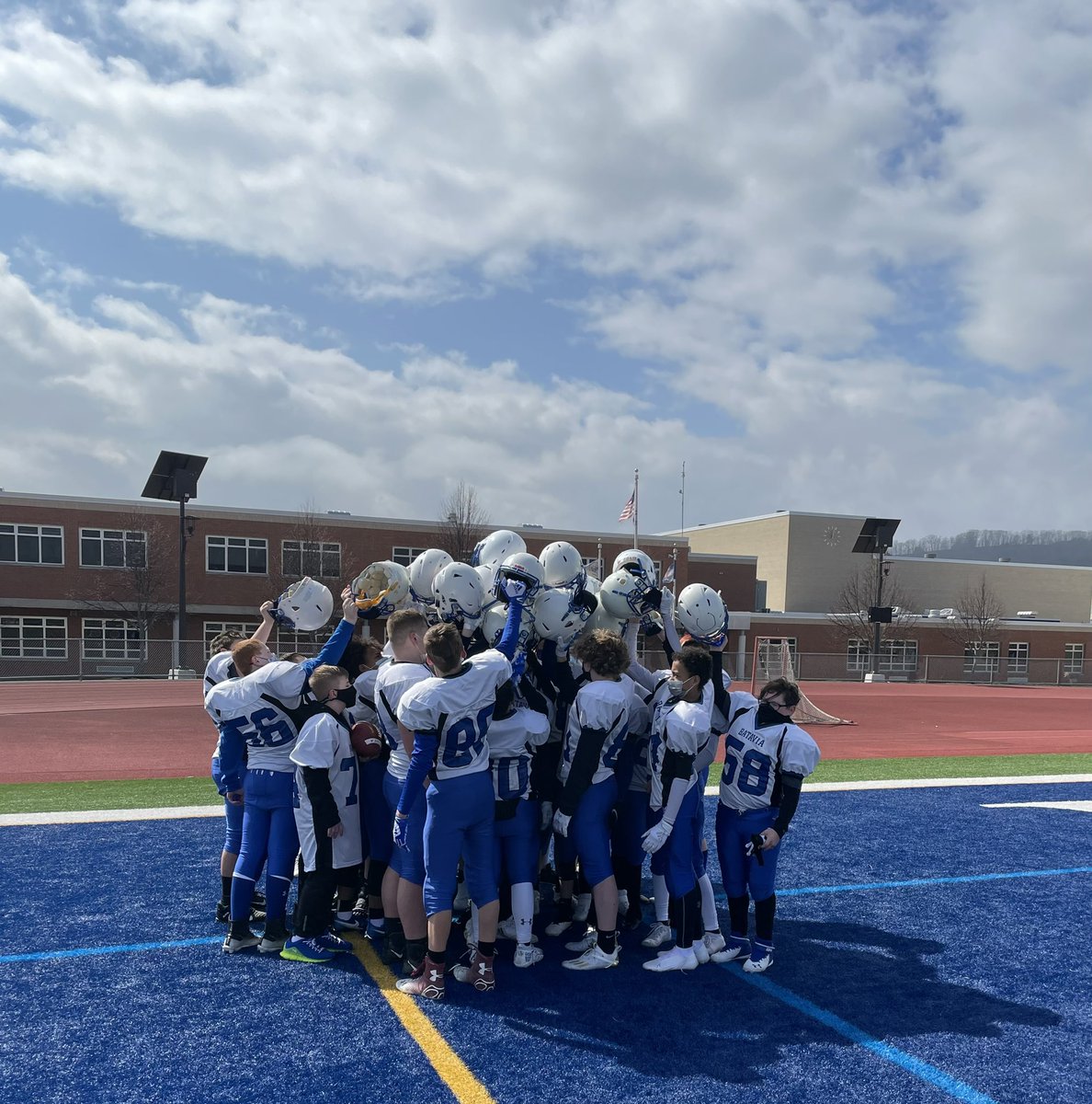 Coach_Patric's tweet photo. The Mod Squad is back!!! Great to see these boys back on the field.....good win!! #BlueDevilsFootball #ModSquad https://t.co/ytIwZnC3oP