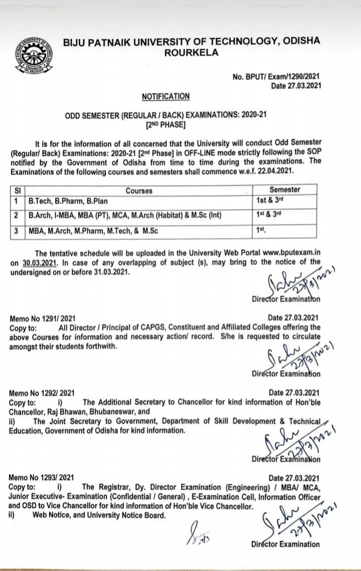 COdisha_News's tweet photo. #Odisha : #bput is going to conduct 1st &amp; 3rd sem in offline mode where as #NIT is conducting through online mode.The #SOP of #COVID19 is not obeyed by the institution as a result many positive cases are arised from there.@CMO_Odisha 
@samirdash01 @premananda2682  @Ganjam_Admin https://t.co/rd5533As2K