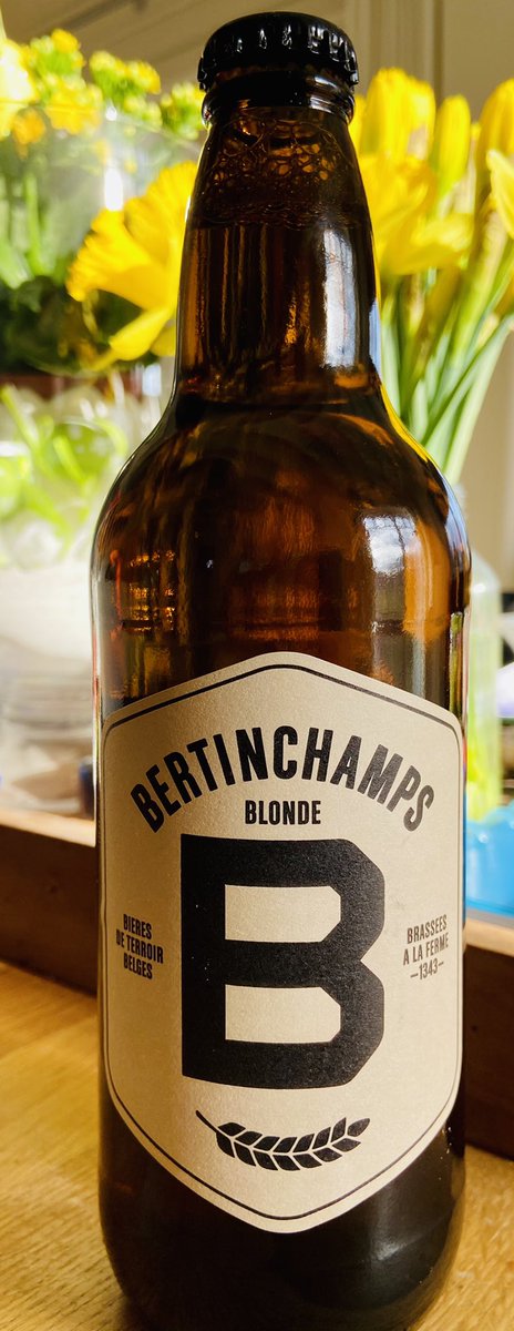 bartdecl's tweet photo. Ik probeer graag eens iets nieuws.... #Bertinchamps #bier #Belgischbier #halveliter @Bertinchamps_SA uit #Gembloux https://t.co/ljOXGef1sk