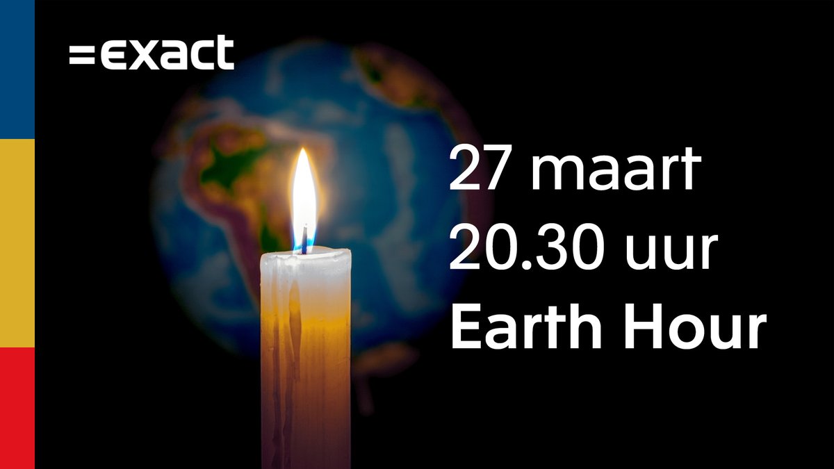 Are you also participating in Earth Hour tonight? Turn off the lights at home for one hour, between 8:30 and 9:30 pm.

Today Earth Hour wants to start a global discussion about the protection of nature, and we are definitely participating! You too?

#earthhour