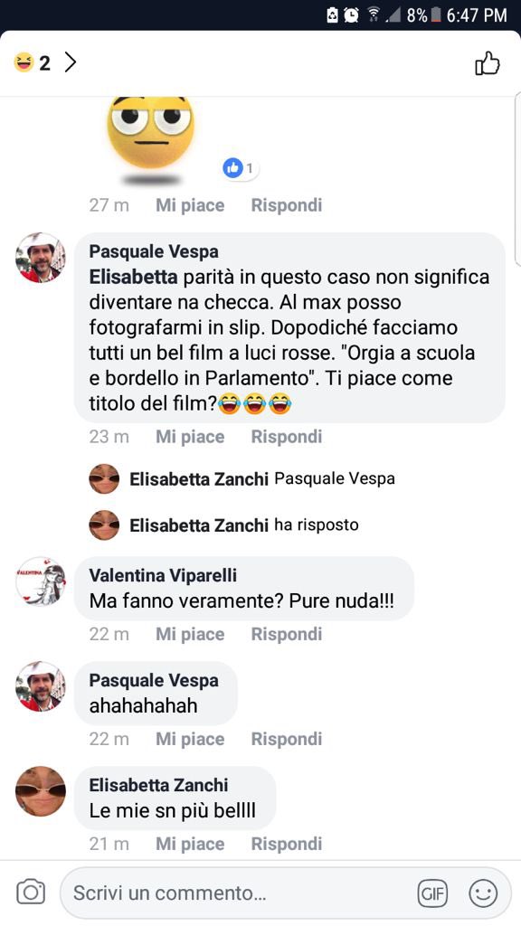 la_kuzzo's tweet photo. Chi scrive cose del genere per attaccare una ministra, colpevole di volere che nella scuola si entri per concorso, non può lavorare al ministero dell’Istruzione #azzolina #vespa https://t.co/bzmOKMsKjG