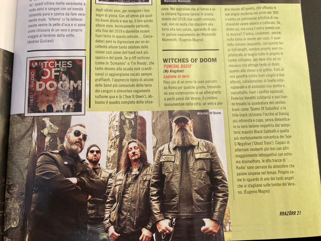 Fra i migliori album underground del 2020
#funeralradio #witchesofdoom