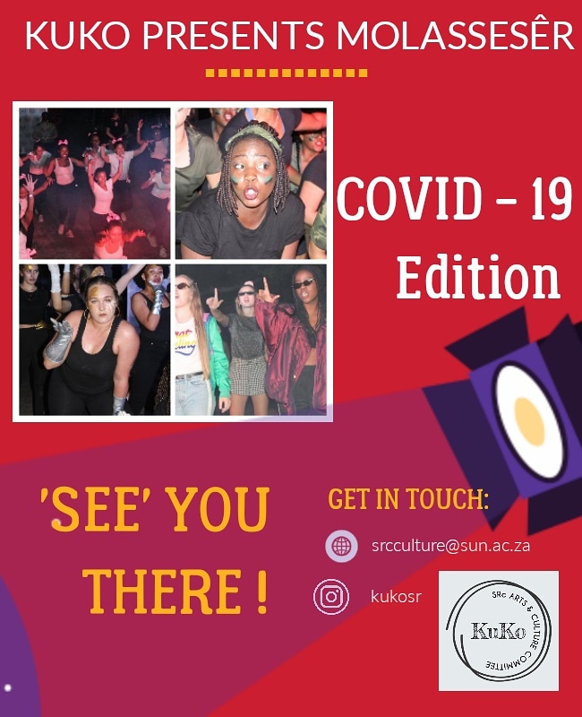 Despite the restrictions that Covid - 19 impose, culture at SU will prevail. We wish all our participants the best, as Molassesêr prelims are underway.