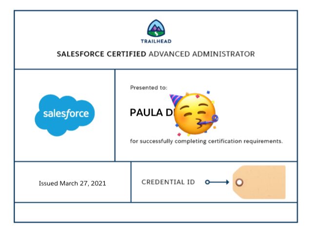 PaulaDW_'s tweet image. When you see that “Pass” on a screen yeah 🧐🤩🎉 ohhhh so happy 🙌🏼 done and dusted / cert 3 in the bag 😱 #SalesforceSaturday #salesforceexam #SalesforceOhana