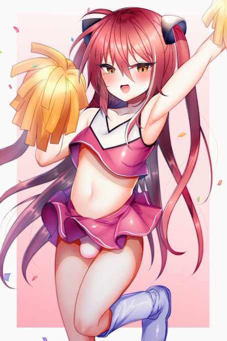 応援してくれる赤毛くん 