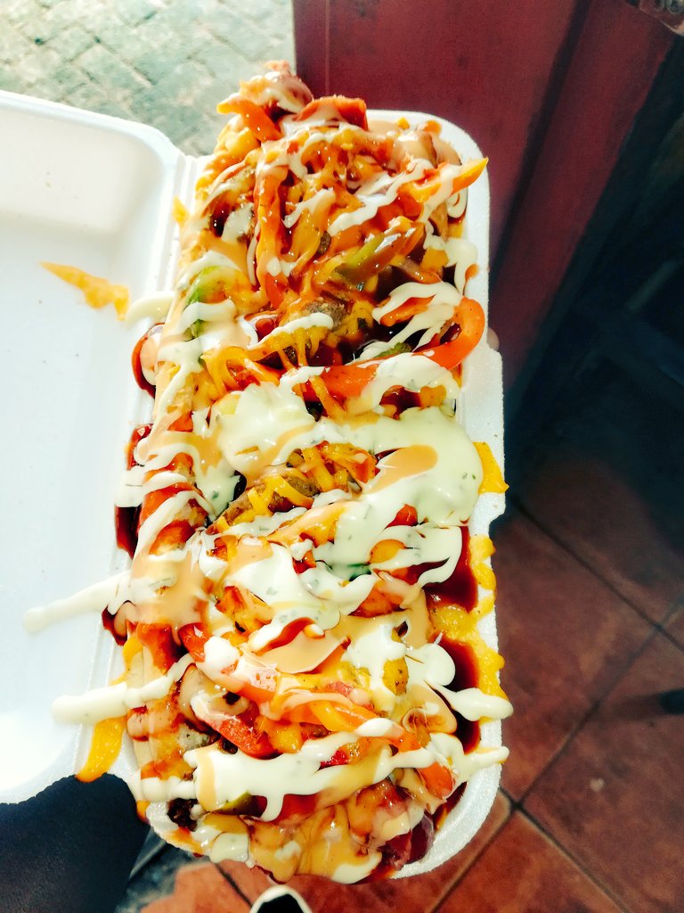 diebangos's tweet photo. Meet one of our delicious Flavour. Madcow (The Kapana)
#DiebangosHotdogs #SimpleButTheBest
#local https://t.co/gFWYAju0jF