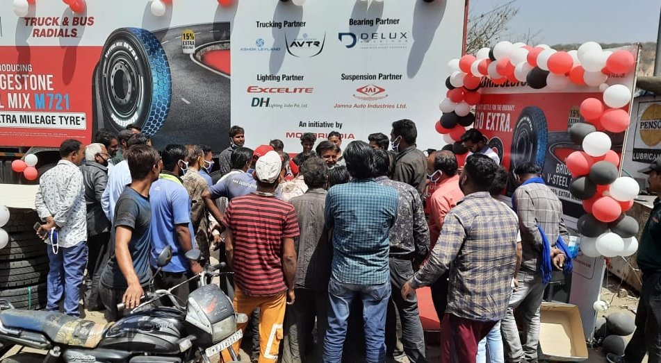 motorindiatweet's tweet photo. #GoExtra campaign finally concluded the last Inning in the Pink City-Jaipur. Hard work and preparedness came a long way. It's a great feeling of Pride for our entire team.
@BridgestoneInd @ALIndiaOfficial @jaispring @deluxbearings @DHLighting https://t.co/yak7vvdt0k