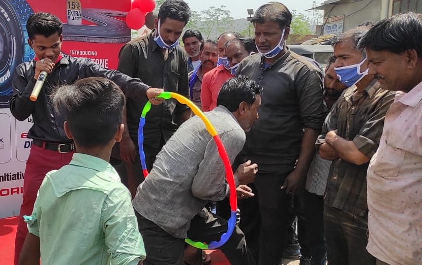 motorindiatweet's tweet photo. #GoExtra campaign finally concluded the last Inning in the Pink City-Jaipur. Hard work and preparedness came a long way. It's a great feeling of Pride for our entire team.
@BridgestoneInd @ALIndiaOfficial @jaispring @deluxbearings @DHLighting https://t.co/yak7vvdt0k