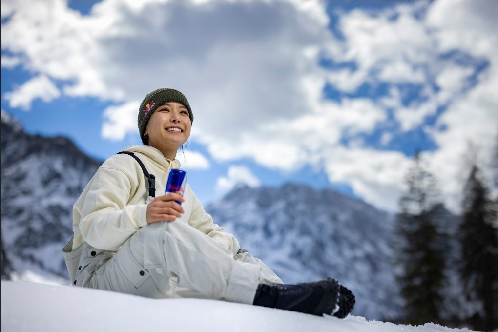 Sara Takanashi also got her photoshoot for Red Bull. I must say