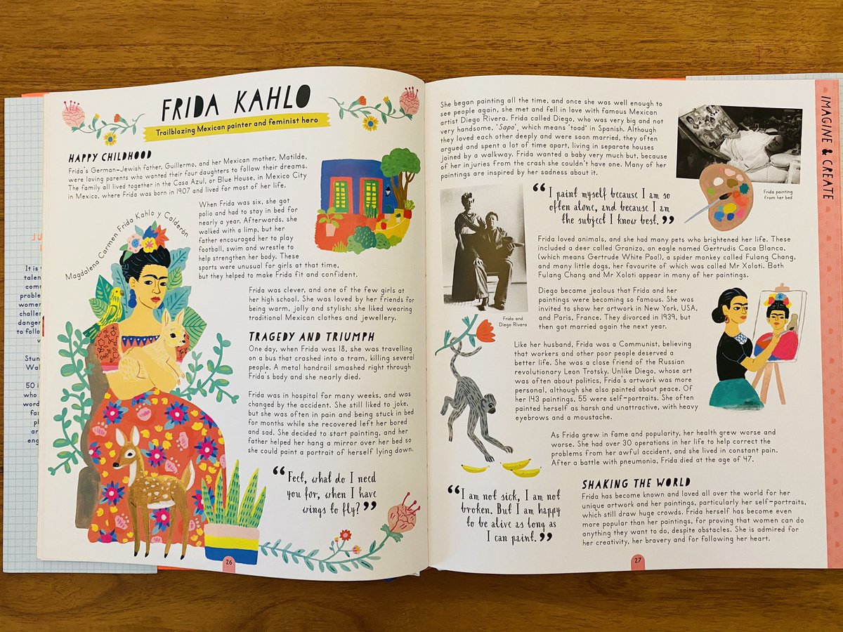 fidsta77's tweet photo. Just purchased this epic book for the little one #Herstory 50 Women &amp; Girls who Shook the World - an amazing and empowering collection with stunning illustrations  @NosyCrowBooks @NosyCrow @KyrstieStubbs @SlatteryMr @ArticuLaight @Teacherglitter @LeeHillFCCT ❤️❤️❤️ https://t.co/Kom2PeLv9W