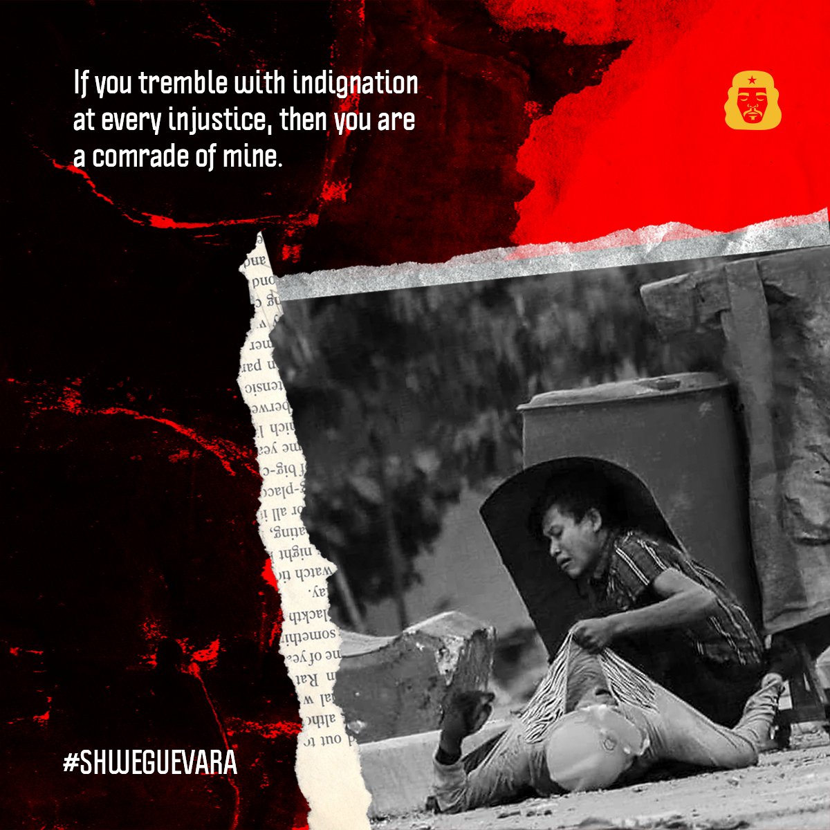 My heart is heavy for Myanmar. 
#WhatsHapppeningInMyanmar 
#Mar27Coup 
#AntiFascistRevolution2021 #ShweGuevara