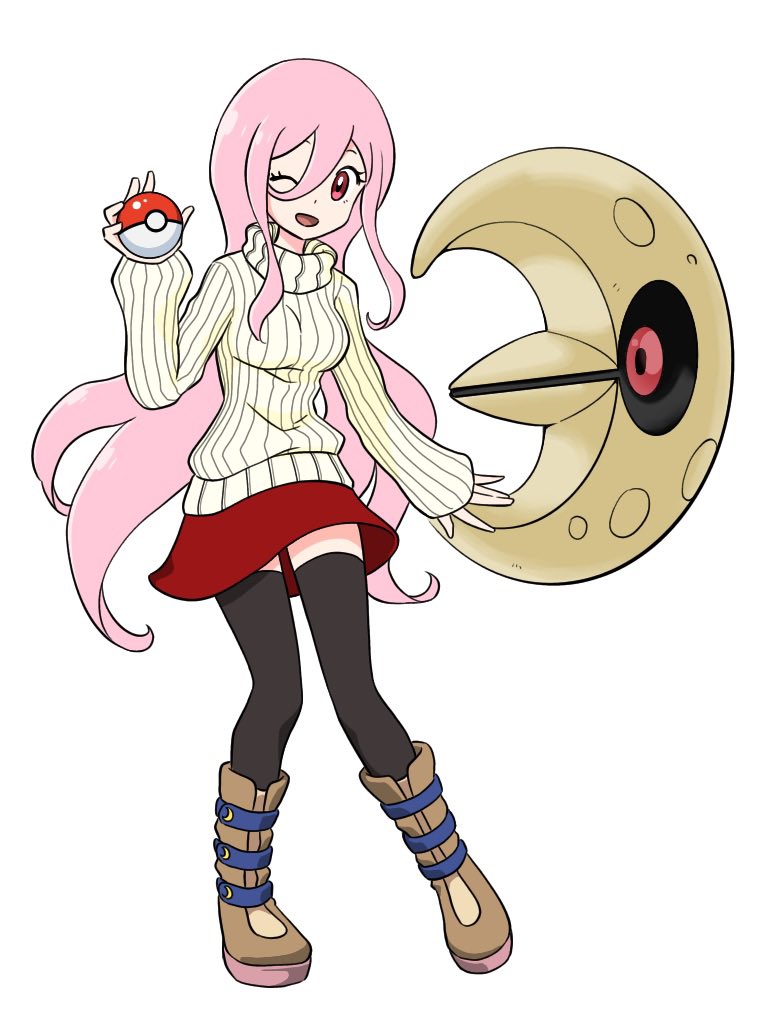 ポケモン ポケットモンスター るな ソル 尾根井さんと間瀬田くん シパソのイラスト